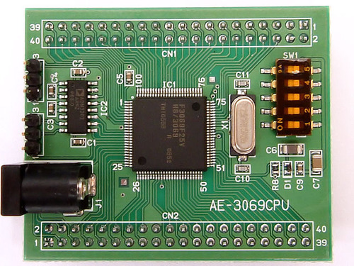[K-02133]AKI-H8/3069F 마이크로 컴퓨터 보드 키트 완제품