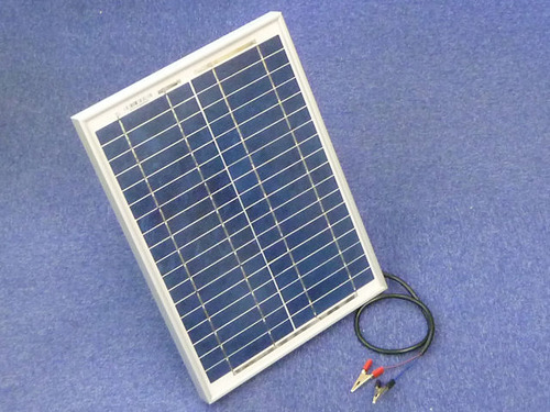 [M-04760]알루미늄 프레임있는 태양 전지 패널 (솔라 패널) 12W OSSM-SF0012