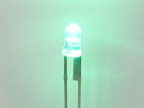[I-01096]고성능 녹색 LED 3mm OSPG3131P 20cd 30도 10 개입