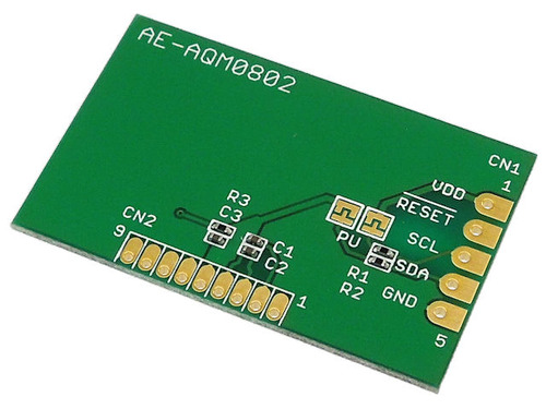 [P-06794]I2C 연결 소형 LCD 모듈 피치 변환 기판