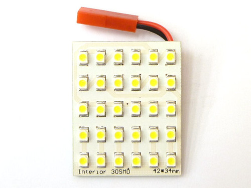 [M-03262]백색 LED 룸 램프 5x6 (34mmx42mm) (30LED)