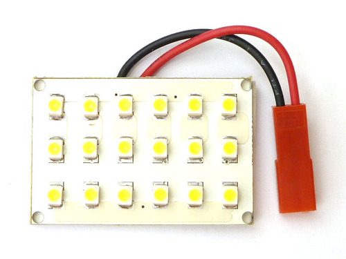 [M-02693]백색 LED 룸 램프 3x6 (26mmx40mm) (18LED)