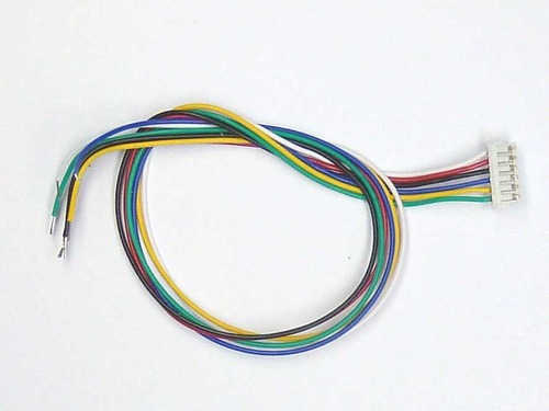 [C-05681]콘넥터 부 코드 6P (C) (흰색 빨강 검정 파랑 노랑 녹색)