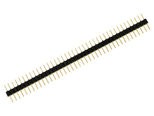 [P-01382]둥근 핀 IC 연결 소켓 (양단 오스삔 · 1 열 40P)