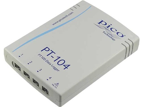 [M-10811]USB 데이터 로거 PT-104 24 비트 4ch 고정밀 전압 / 저항 / 백금 온도 센서 지원