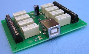 USB-RLY08 - 8 Channel Relay Module