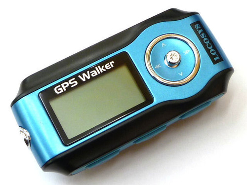 [M-04474]MP3 플레이어 내장 GPS 데이터 로거 GPS Walker (블루)